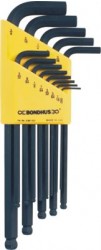 BONDHUS Ball Hex Driver Set - Imperial Set