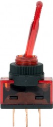 12V Illuminated Toggle Switch - On/Off