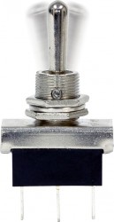 12V Metal Toggle Switch - Flash/Off/Flash
