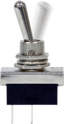 12V Metal Toggle Switch - Flash/Off