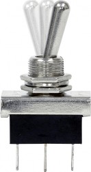 12V Metal Toggle Switch - On/Off/On