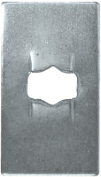 Flat Clips (Push-on Fixes) - Rectangular