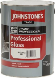 JOHNSTONE'S TRADE 'Trade Professional' Professional Gloss Paint - 5 Litres