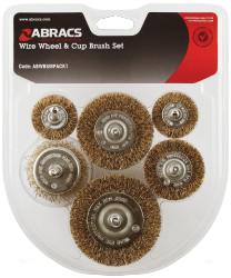 ABRACS Spindle Mounted Wire Brush Pack