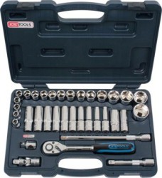 KS TOOLS 'CHROMEplus&reg;' 1/2" Drive Socket Set