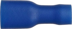 'Everyday' ESSENTIALS Blue Insulated Terminals - Push-on Females, Fully Insulated