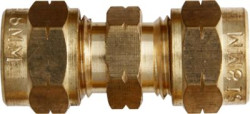Brass Tube Couplings - Metric