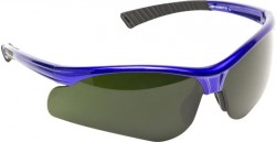 Wraparound Safety Spectacles with Rubber Nose Pads