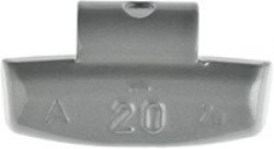 Wheel Weights - Zinc with Plastic Powder Coating.