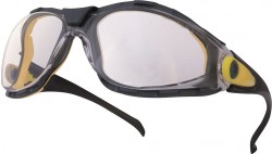 DELTAPLUS LYVIZ Coated Single Lens Easy Clean Safety Glasses 