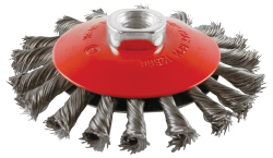 ABRACS Twist Knot Bevel Brush