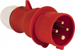 400v Plugs - Red