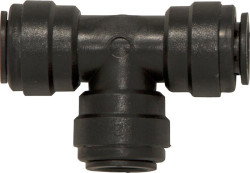 THE WORKSHOP WAREHOUSE Quick-Fit Tube Couplings - Equal Tees, Metric 