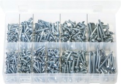 Assortment Box of Self-Drilling Screws Pan Head - Phillips