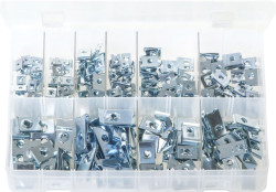 Assortment Box of U-Nuts (Speed Fasteners)