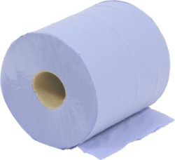 Blue Paper Wipes - Small Rolls