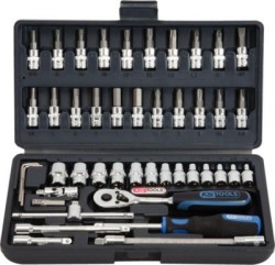 KS TOOLS 'CHROMEplus&reg;' 1/4" Drive Socket Set