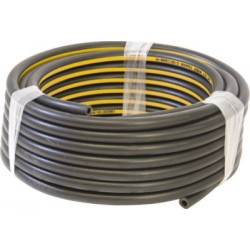 Air Line Hose - Black Rubber with Yellow Stripe