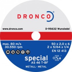 DRONCO 'Special' Mini Metal Cutting Discs 