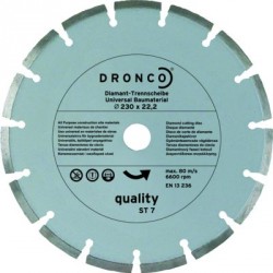 DRONCO 'Quality ST 7' Diamond Cutting Discs 