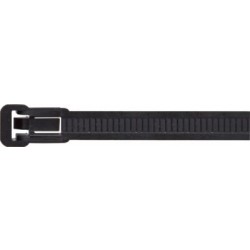 HELLERMANN TYTON Cable Ties - Releasable - Black