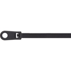 HELLERMANN TYTON Cable Ties - Mounting Head Type - Black