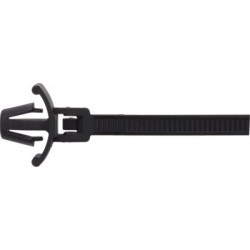 HELLERMANN TYTON Cable Ties - Releasable - Black