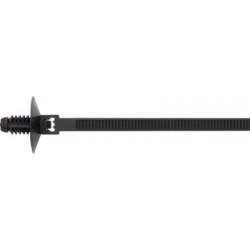 HELLERMANN TYTON Cable Ties - Releasable - Black