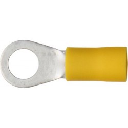 'Everyday' ESSENTIALS Yellow Insulated Terminals - Rings