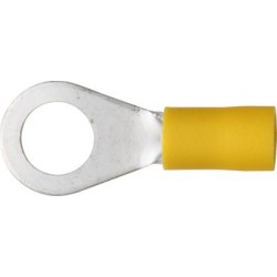 'Everyday' ESSENTIALS Yellow Insulated Terminals - Rings