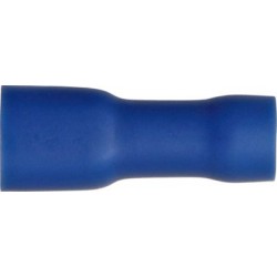 Blue Insulated Terminals - Push-on Females, Fully Insulated
