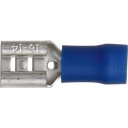 'Everyday' ESSENTIALS Blue Insulated Terminals - Push-on Females