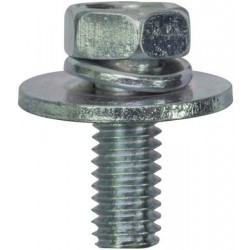 Hex Bolt Screws with Captive Washer