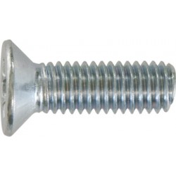 Machine Screws (Body Screws), Countersunk, Pozi - Metric