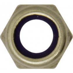 Stainless Steel Nylon Lock Nuts - Metric