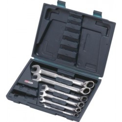 KS TOOLS 'GEARplus&reg;' Reversible Ratchet Combination Spanner Set