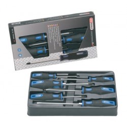 KS TOOLS 'ERGOTORQUEplus&reg;' Slotted & POZIDRIV&reg; Screwdriver Set