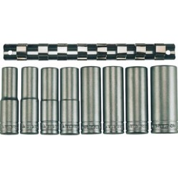 TENG TOOLS 1/2" Drive Deep Socket Set - 6 Point 