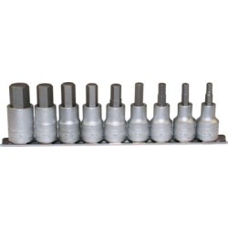 TENG TOOLS 1/2" Drive Hex Bit Socket Set 