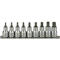 TENG TOOLS 1/2" Drive TX Bit Socket Set