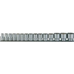 TENG TOOLS 1/2" Drive Regular Socket Set - 12 Point