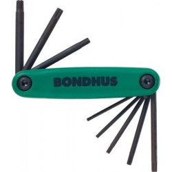 BONDHUS TORX&reg; Driver Fold Up Set