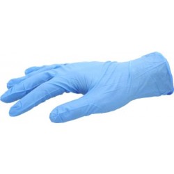 Blue Nitrile Gloves - Powder FREE