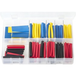 Assortment Box of Heat Shrink Tubing - 50 mm Lengths