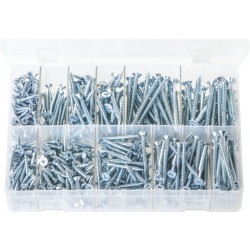 Assortment Box of Multi-Use Screws Countersunk Pozi