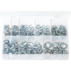 Lock Washers Serrated - External