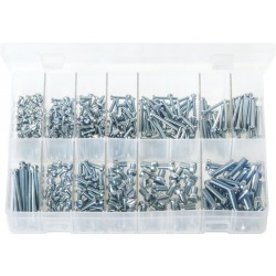 Machine Screws Cheese Head, Slotted -  Metric
