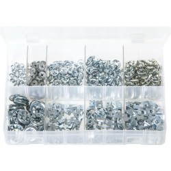 Assortment Box of Flat Clips (Push-on Fixes)