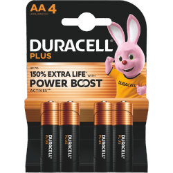 DURACELL Plus 'Power Boost' Alkaline Batteries