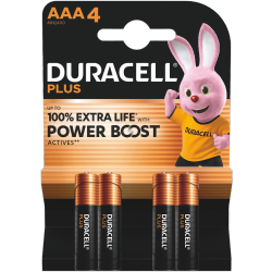 DURACELL Plus 'Power Boost' Alkaline Batteries